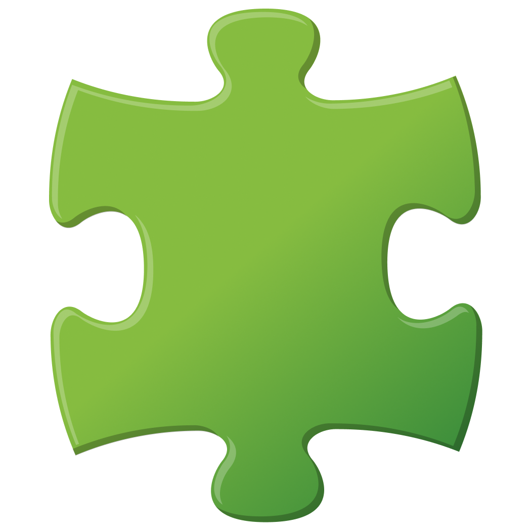 green Puzzle Piece